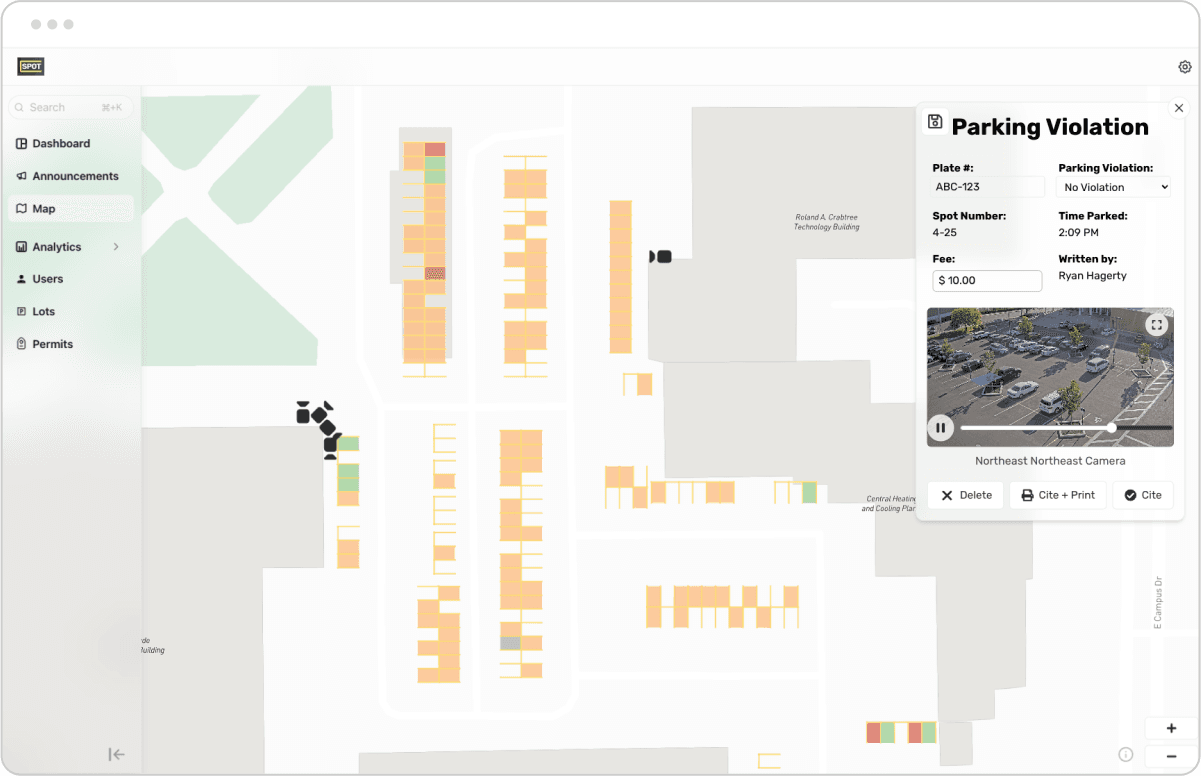 Admin Portal Map Browser